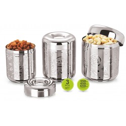 Apple Canister Set  (3 Pcs)
